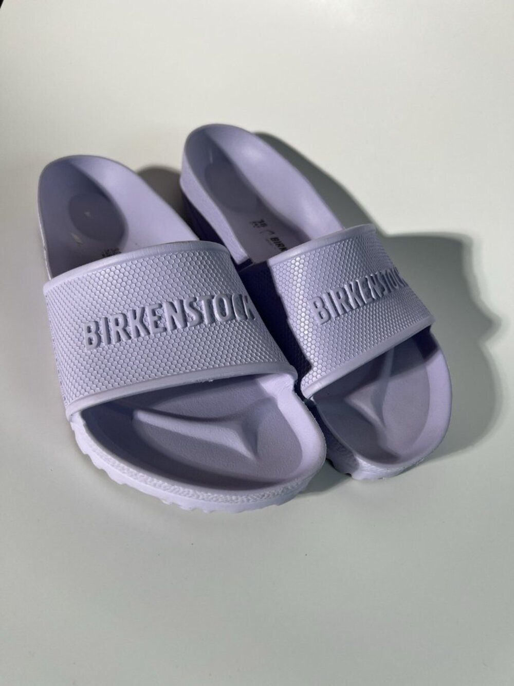 Birkenstock Barbados Purple Fog EVA Size 38 / Sz7 - Picture 12 of 14